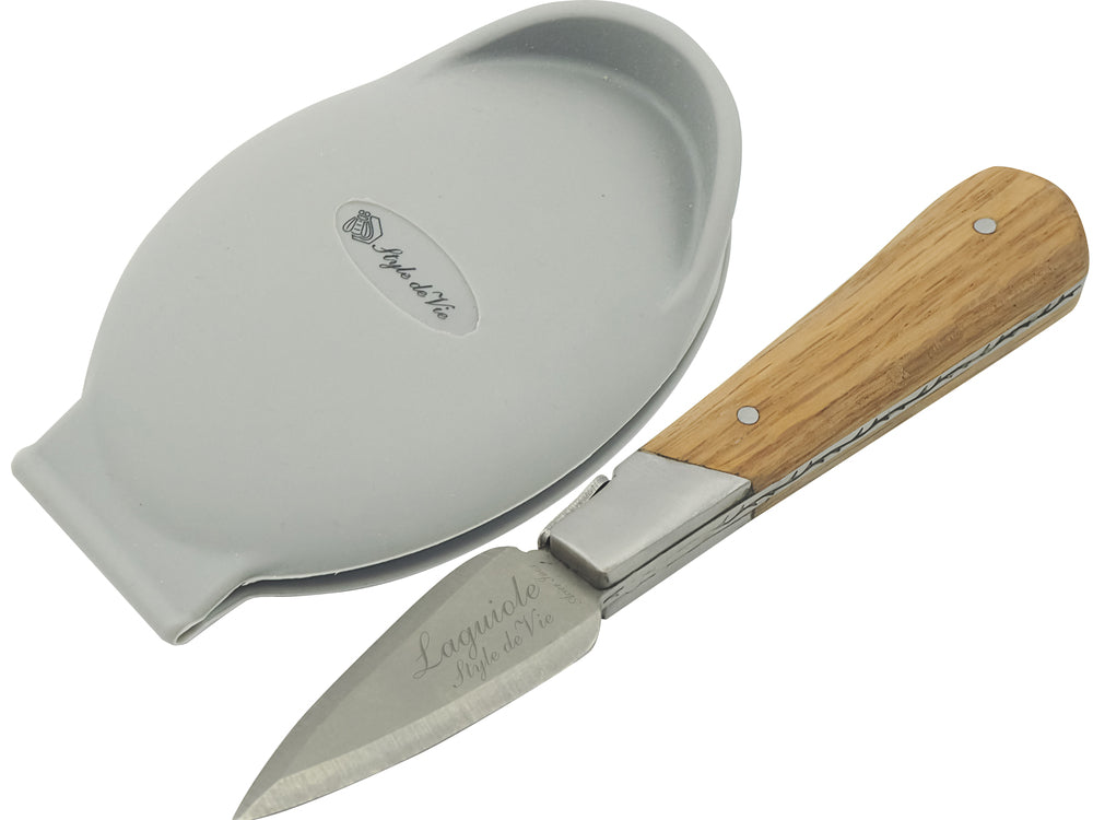 Luxury Line Oester Geschenkset Eikenhout