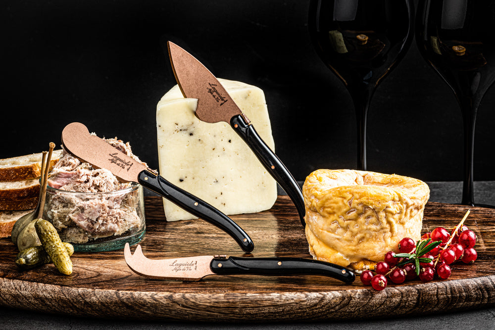 Prestige Line Kaasmessenset 3-delig Copper