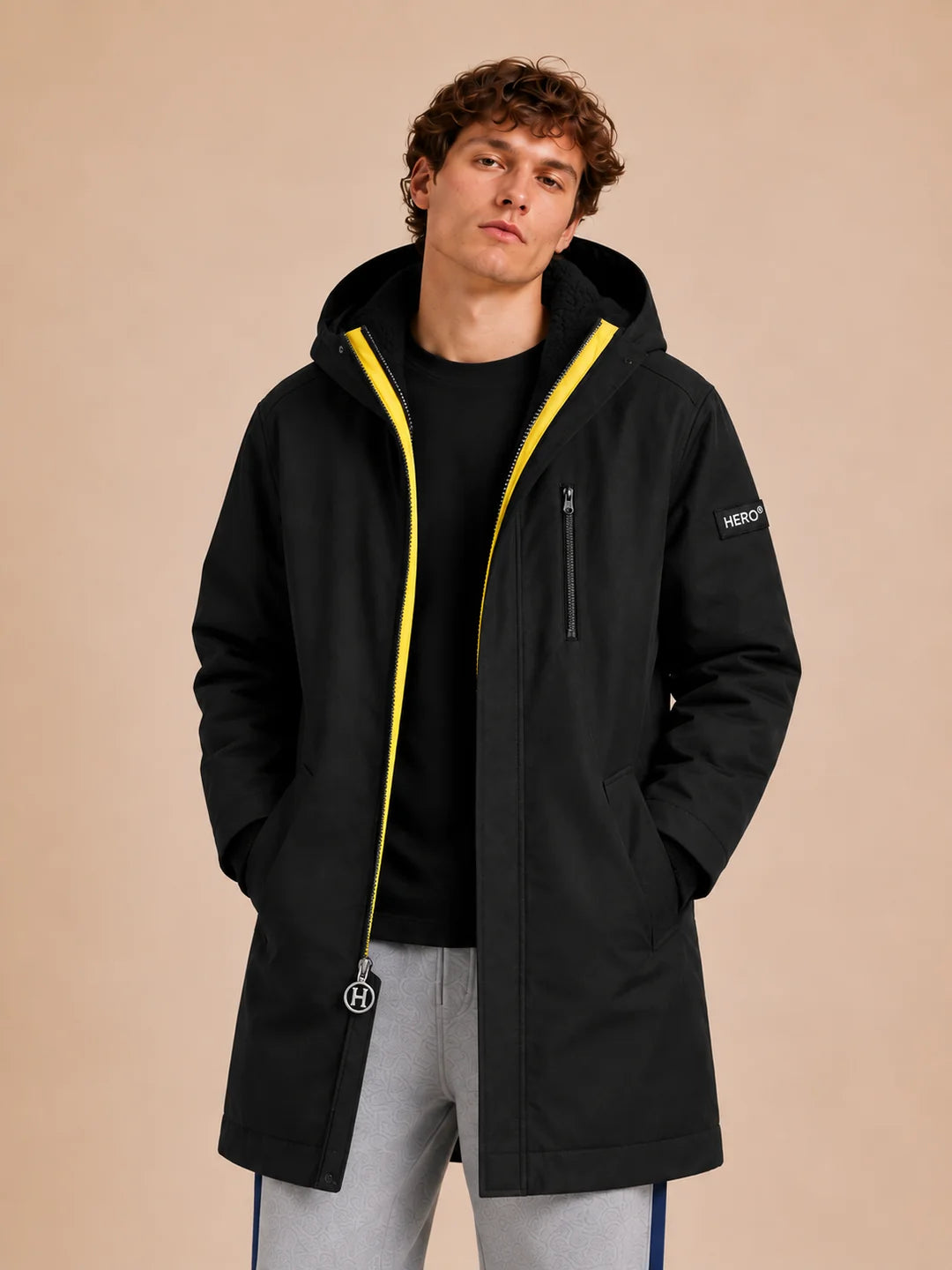 Parka Alban Antraciet