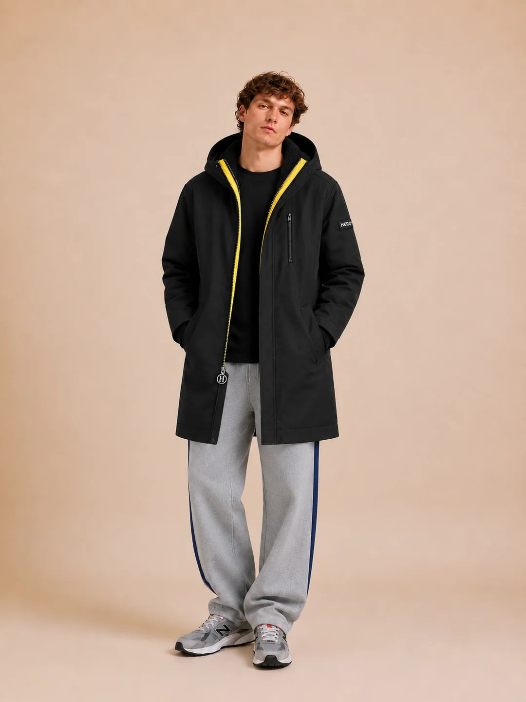 Parka Alban Antraciet